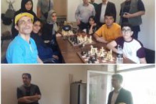 بازدید دکتر چاووشی از کلاس شطرنج اقایان و بانوان