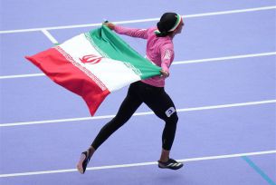 هاجر صفرزاده نقره گرفت و نایب قهرمان شد